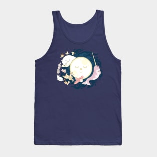 Winter's Night Moon Tank Top